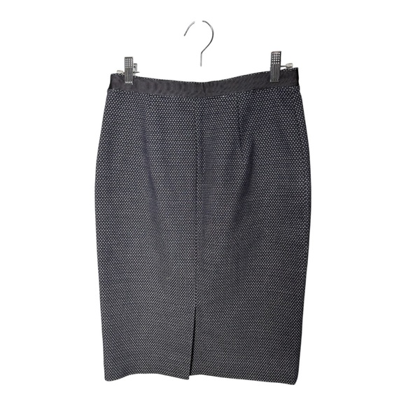 JIGSAW Australia Black & White Textured Knit Pencil Skirt Size 8 Professional - Picture 5 of 10